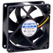 PC Case Fan Chieftec AF-0825S  (80x80x25 mm, 20 dBA, 2200 RPM, 23 CFM)