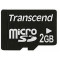 2 GB MicroSD Card , Transcend 