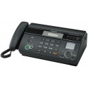 Panasonic KX-FT988UA-B Thermal Fax, Black, AOH, Caller ID, Cutter, TAM АОН, Caller ID, автообрезка, цифровой дуплексный спикерфон, цифровой автоответчик, печать на термобумаге, автоподатчик на 10 листов, функция копирования, дисплей (1 строка, 15 символов