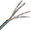 Кабель Gembird RJ-45 UTP-Level 5, 4 пары, (одножильный), за 1m
