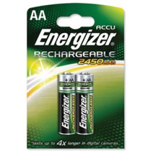 Аккумулятор NiMH Energizer 1.2V AA 2450 mAh (2 шт)