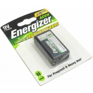 Energizer Rechargeable 9V FSB1 175 mAh