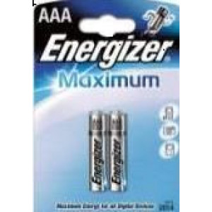 Energizer Maximum AAA/LR03 (FSB 2шт), Alkaline