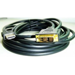 Gembird 1.8m HDMI/DVI Male-Male cable with gold-plated connectors