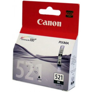 Ink Cartridge Canon CLI-521 Bk, black 9ml for iP3600/4600/4700/MP540/620/630/980