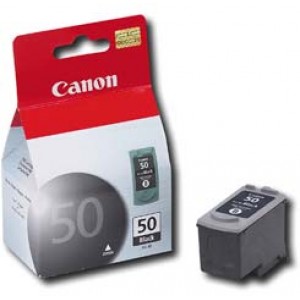 Ink Cartridge Canon PG-50, 22ml black - high capacity for MP150/160/170/180/450/460; iP2200/ JX200/500, MX300/310