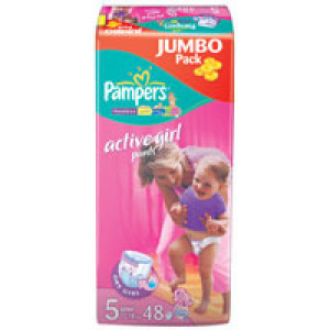 PAMPERS JP ACTIVE GIRL JUNIOR 48 (5)