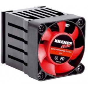 Chipset Cooler XILENCE XPNB.F, with Fan, 4500rpm, 17dBa, 5.28CFM, 3pin,applicable with all major chipsets, Black/Red