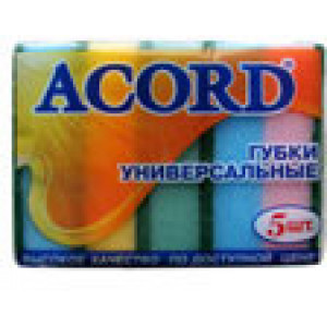 ACORD 5 Губка для посуды плоская