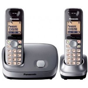 Телефон Panasonic DECT KX-TG6512UAT, Titanium, TG6511 + optional handset