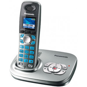 Телефон Panasonic DECT KX-TG8021UAT, Titanium, AOH, Caller ID, Sp-phone, Color LCD, TAM 20 min