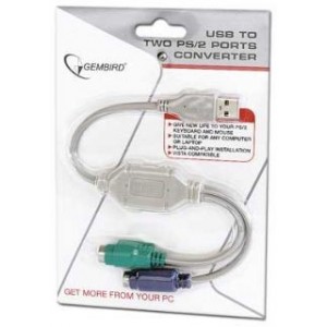 Gembird Converter USB -> 2x PS/2