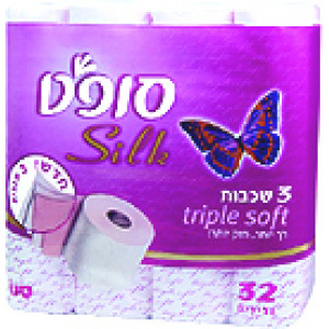 Бумага туалетная SOFT SILK 3-х сл 1