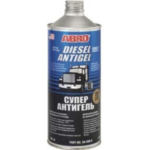 ABRO (DA 500-R) Антигель для дизельного топлива (суперконцентрат, до 2000 л ) (964мл)