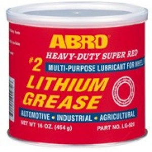 ABRO (LG 920) Многофункциональная литиевая красная смазка +163°С  (454 гр)