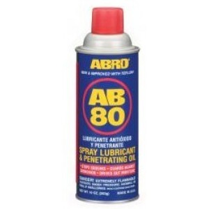 ABRO (AB 80) Смазка с тефлоном (аэрозоль) (283 гр)