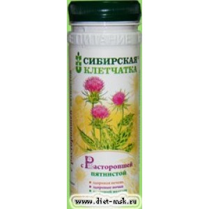 Клетчатка сибирская Расторопша 170гр К24 (шт)