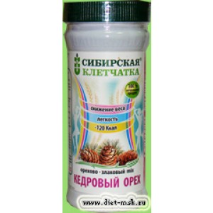 Клетчатка сибирская Кедровый орешек 280гр К20 (шт)