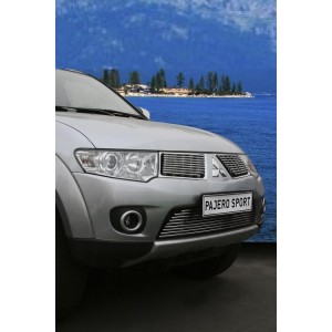 Декоративный элемент воздухозаборника 1 элемент из 9 трубочек "Mitsubishi Pajero Sport" 2006-