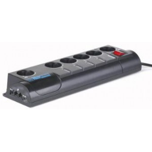 SurgeProtector SIS-PM-841 Silver Shield programmable and remotely manageable power outlet strip