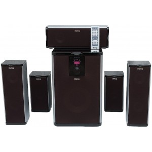 Speakers Dialog OSCAR AO-55EM, 5.1, 400 Вт (100 Вт+ 5x60 Вт) Silver