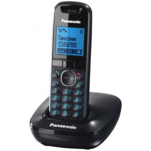 Телефон Panasonic DECT KX-TG5511UAB, Black, AOH,Caller ID, dot LCD,Sp-phone