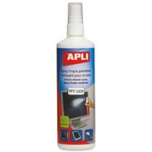 APLI Спрей для чистки мониторов, 250 мл TFT/LCD, NO Alcohol