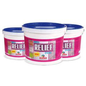 Краска структурная RELIEF/0.4-2.2 кг/м.кв/14 кг