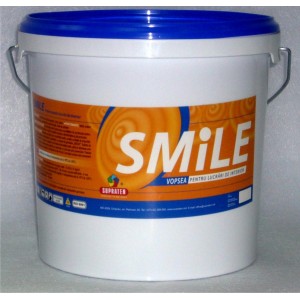 Краска для внутренних работ SMILE 0.125-0.17 кг/м.кв/1.4кг