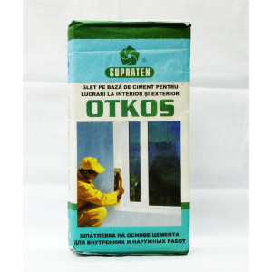 Шпатлевка дя внутренних и наружных работ OTKOS 1.2кг/м.кв/1мм/15кг