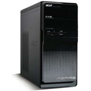 Acer Aspire M3800 Desktop Intel® Pentium® Processor E5400 2.70 GHz, 2 GB DDR3 RAM, HDD 500 GB, DVDRW, NVIDIA GeForce GT320 1 GB, KB/MS, DOS, Black