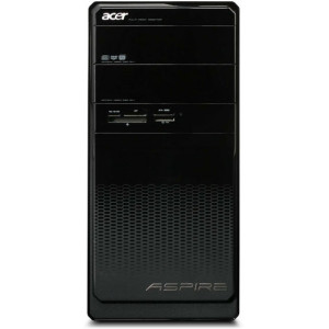 Acer Aspire M3800 Desktop Intel® Pentium® Processor E5400 2.70 GHz, 2 GB DDR3 RAM, HDD 500 GB, DVDRW, NVIDIA GeForce GT320 1 GB, KB/MS, DOS, Black