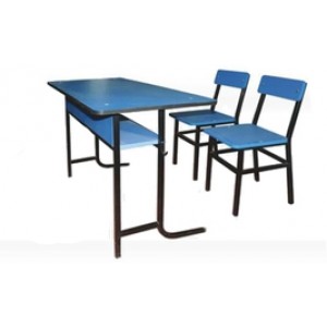 Школьная парта с двумя стульями Laminate