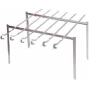 FORESTER Мангал походный (2 стойки + 6 шамп.) /20 *!+!*