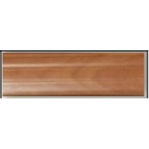 Плинтус напольный  пластиковый  с резинкой PVC6*2.5*18KD09