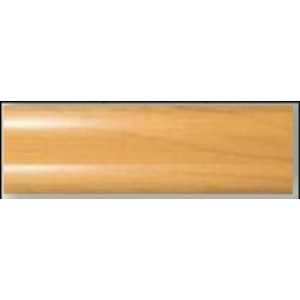 Плинтус напольный пластиковый с резинкой PVC6*2.5*18KD06