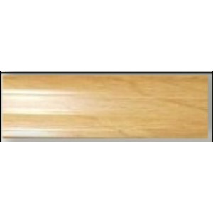 Плинтус напольный пластиковый с резинкой  PVC6*2.5*18KD03