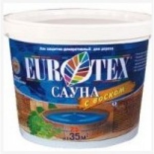 Лак "ЕВРОТЕКС САУНА"/ 0.9кг
