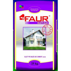 Шпатлевка FAUR FASAD белый 17 kg
