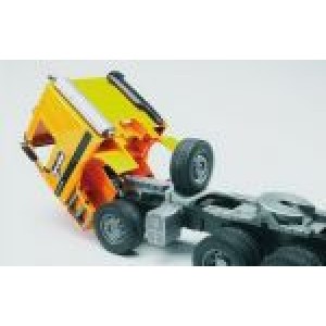 Camion MB Actros cu tractor JCB 4CX