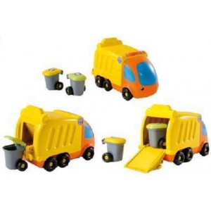 Мусоровоз с контейнерами SMOBY