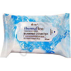 Влажные салфетки для интимной гигиены на термальной воде 20шт. К16 (шт)