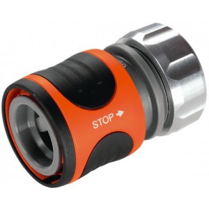 GARDENA Mufa conectoare cu stop PREMIUM 3/4"