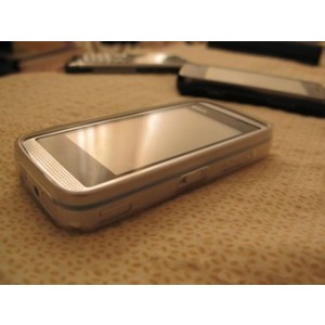 Силиконовый чехол для телефона Nokia 5530 white