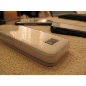 Силиконовый чехол для телефона Nokia 5530 white