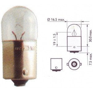 Flosser R10W 24V 10W BA15s