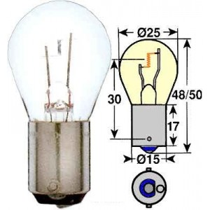 Flosser 12V 25W BA15s