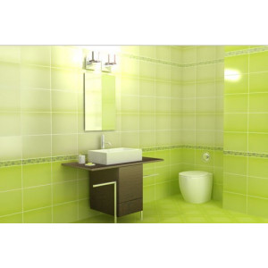 Плитка керамическая  СТИЛЬ  зеленый темный 25*35/1м.кв.