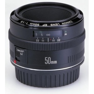 Prime Lens Canon EF 50mm, f/1.8 II