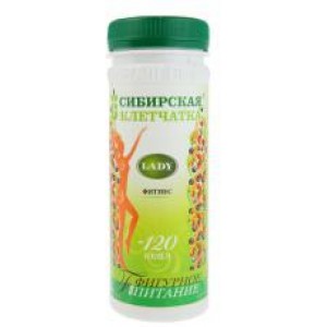 Клетчатка сибирская Леди Фитнес 170гр К30 (шт)